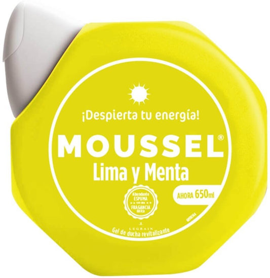 Mousse Gel Ducha Revitalizante Lima y Menta 650 Ml