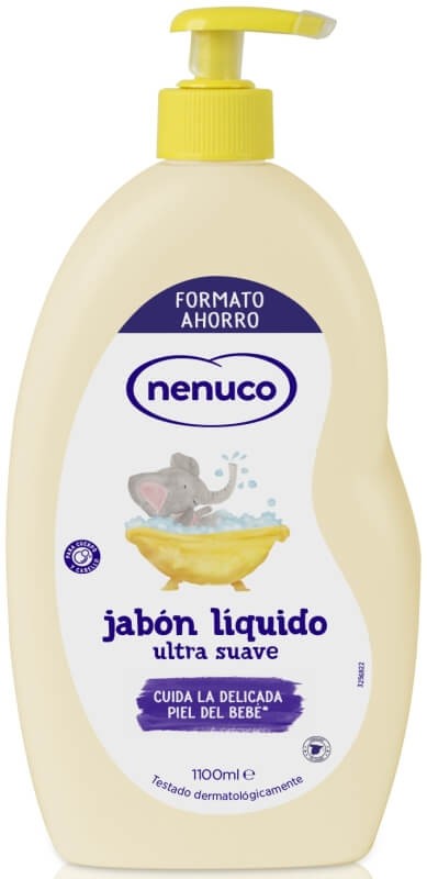 Nenuco Jabón Liquido Ultra Suave Bebê 1100 Ml