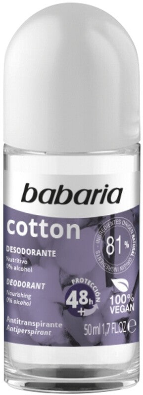 Babaria Cotton Desodorante 48h 50 Ml
