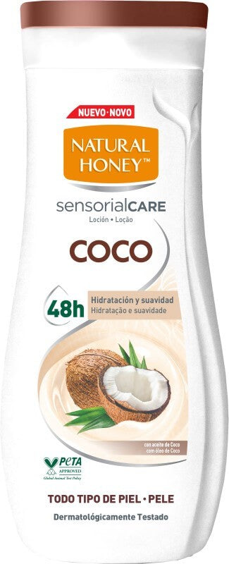 Natural Honey Crema Hidratante Coco 48h 330 Ml