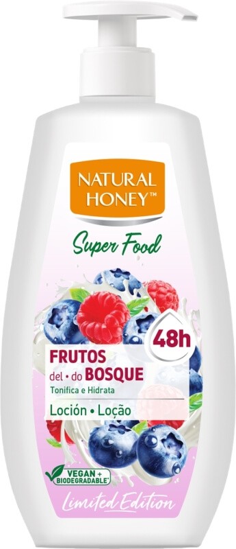 Natural Honey Loción Corporal Frutos del Bosque 360 Ml