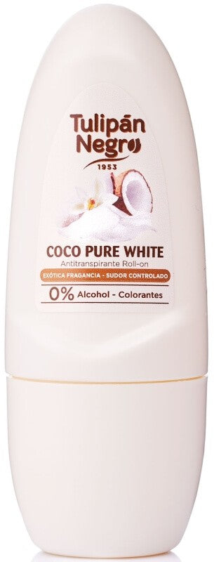 Tulipán Negro Desodorante Coco Pure White 50 Ml