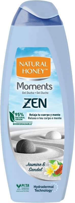 Natural Honey Moments Zen Gel de Ducha Jasmine & Sandal 600 ml