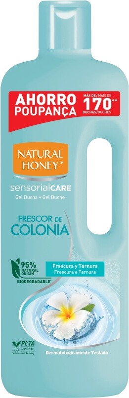Natural Honey Frescor de Colonia Gel Ducha Sensorial Care 1.350 Ml
