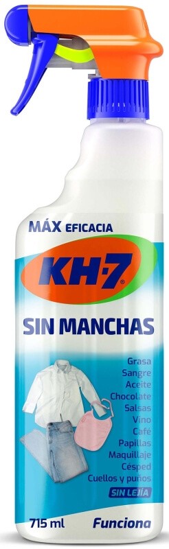 KH-7 Sin Manchas 715 ml - Elimina Hasta las Manchas Más Difíciles
