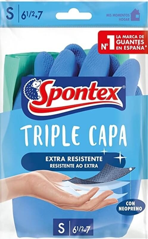 Spontex Guante Triple Capa S