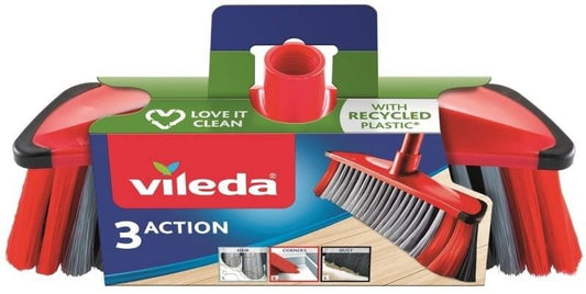 Vileda Escoba 3 Action - Innovación y Limpieza para tu Hogar