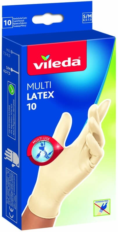 Vileda Guante Multi Latex P M 10 Und