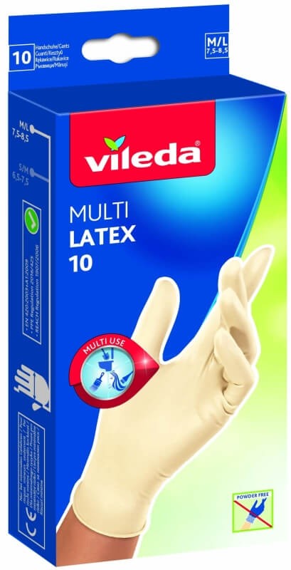 Vileda Guante Multi Latex M G 10 Und