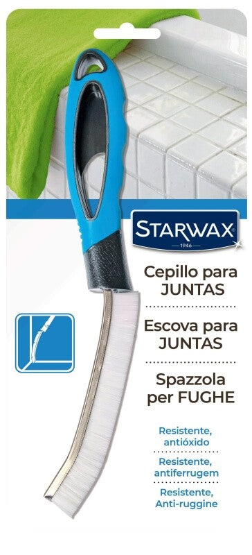 Starwax Cepillo para Juntas – Limpieza Precisa y Resistente para Azulejos y Baldosas