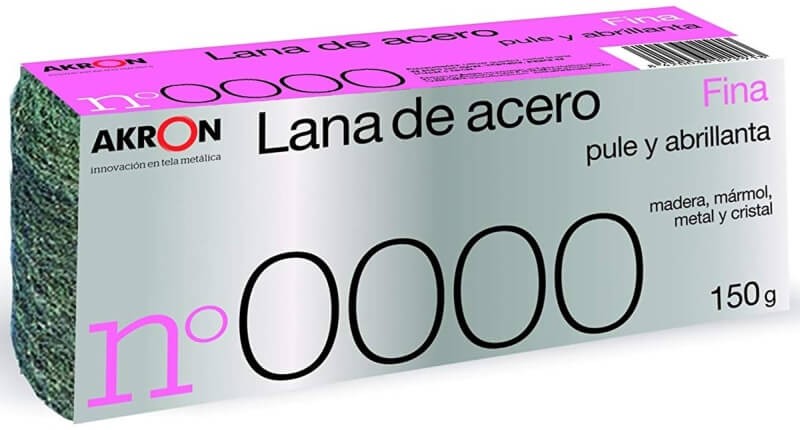 Akron Lana de Acero Fino N° 0000 150G