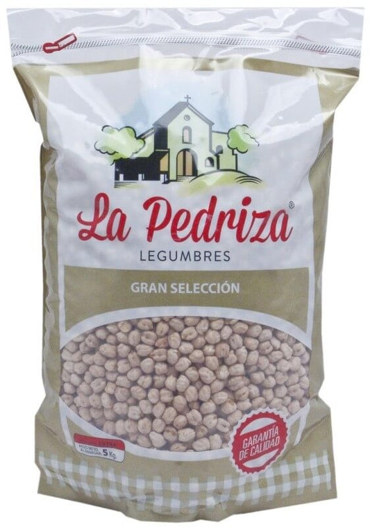 La Pedriza Garbanzo Blanco 5K - Especial Hostelería, Calidad y Sabor para Grandes Platos