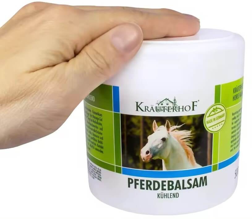 Kräuterhof Pferdebalsam Bálsamo de Caballo 500 ml - Alivio Muscular y Articular