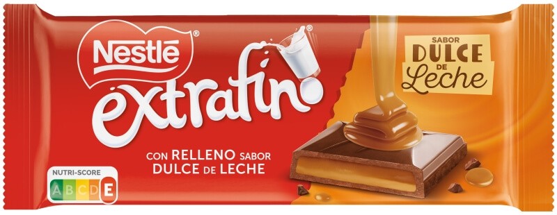 Nestlé Extrafino Chocolate con Dulce de Leche 84G - Sabor Irresistible