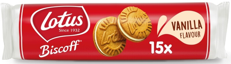 Lotus Galleta Sandwich Vainilla 150 Gr