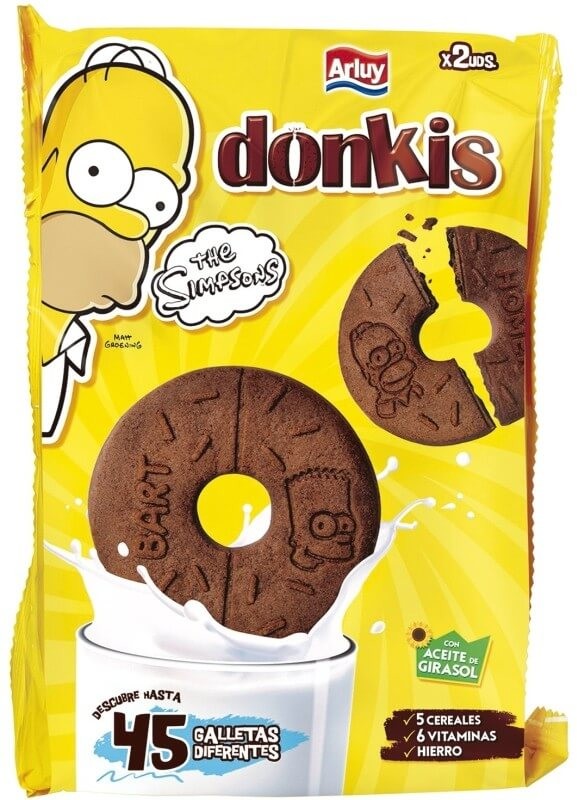 Arluy Galleta Simpson Donkis 400 Gr