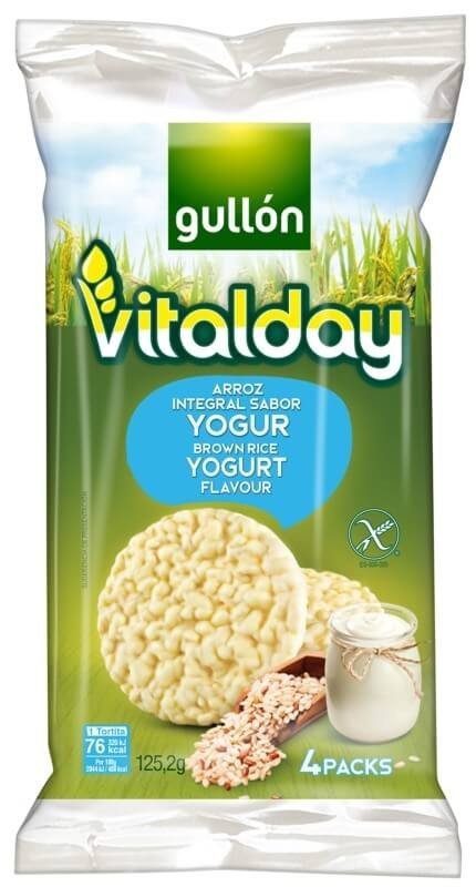 Gullón Vitalday Arroz Integral Yogur 125 Gr
