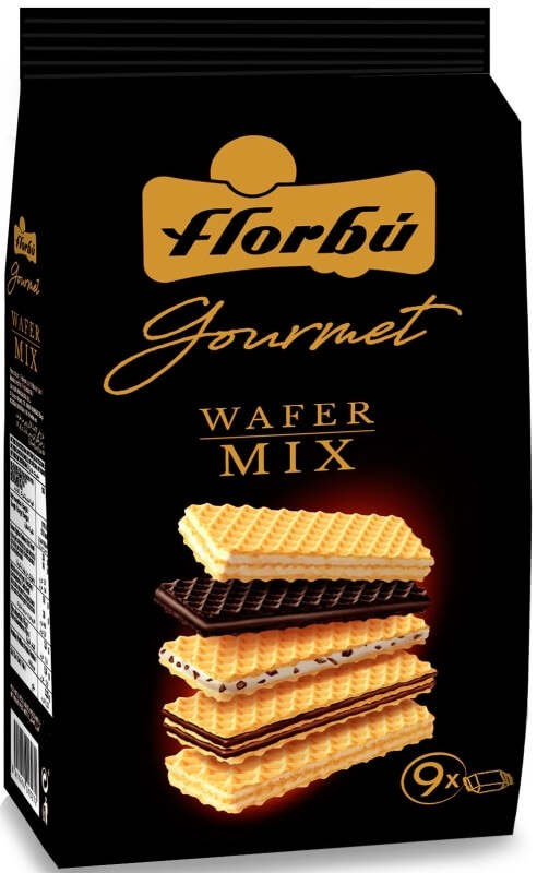 Florbú Galletas Wafer Mix Gourmet 360G – Variedad crujiente para los amantes del dulce