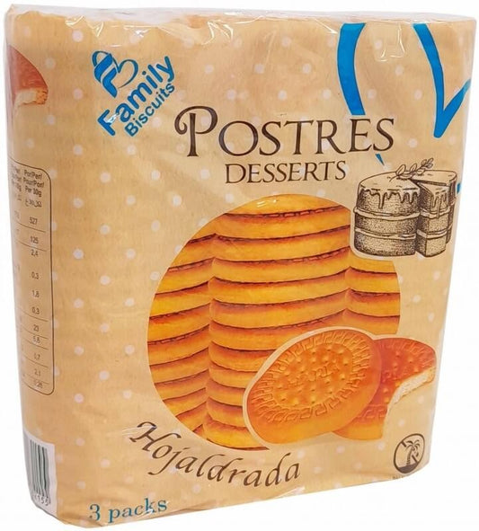 Family Galleta Postres Desserts Jaldrada 3 x 160 Gr