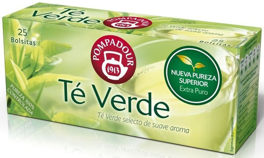 Pompadour Té Verde Suave Aroma 25 BS