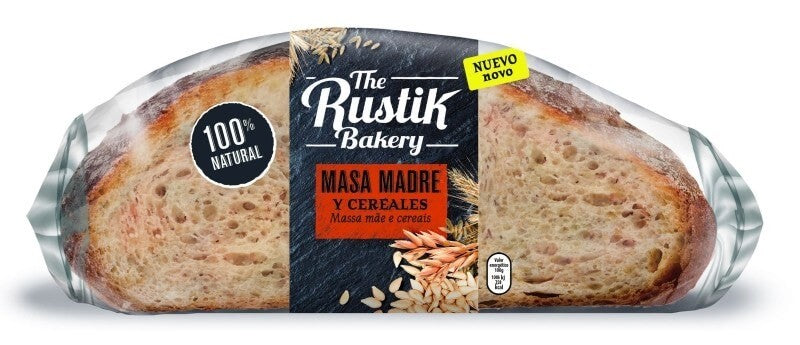 The Rustik Bakery Pan Masa Madre y Cereales 400G