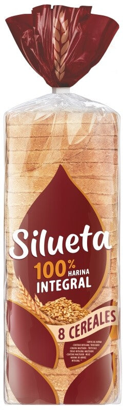 Silueta 100% Integral 8 Cereales 650 Gr