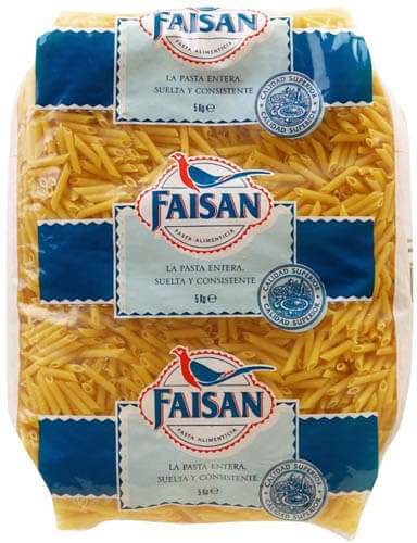 Faisan Pasta Macarron 5 Kg