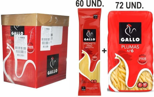 Gallo Lote Pluma nº 6 Spaghetti 132 Und 650836