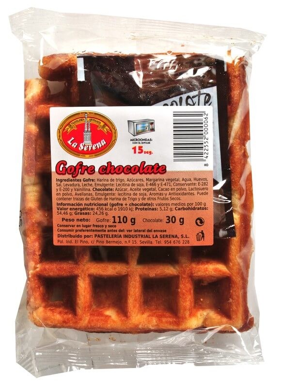 La Serena Gofre Con Chocolate Und 110 Gr