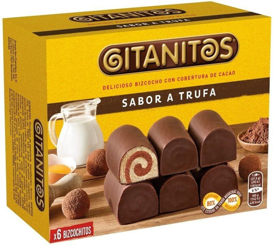 Gitanitos Bizcocho de Trufa 6U 173G