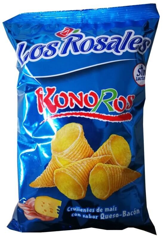 Los Rosales Aperitivo Konos Sabor Queso-Bacón 90 Gr