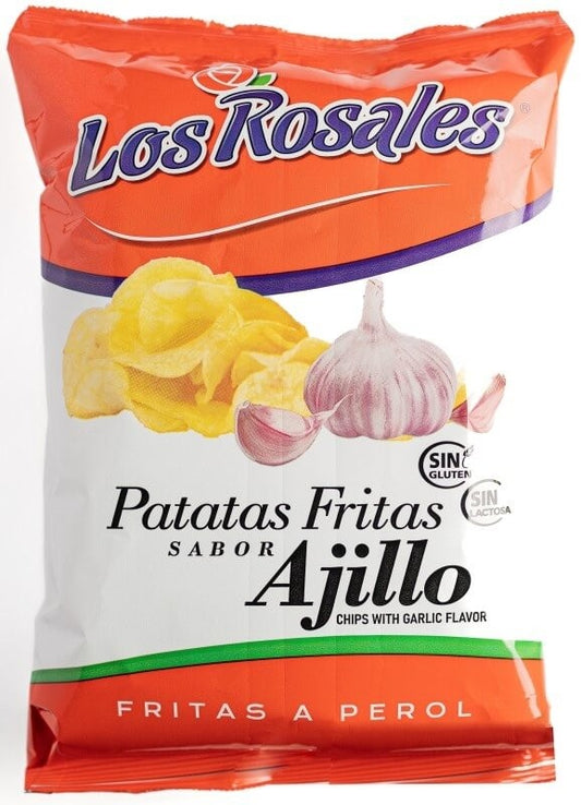 Los Rosales Patatas Fritas Sabor Ajillo 140 Gr