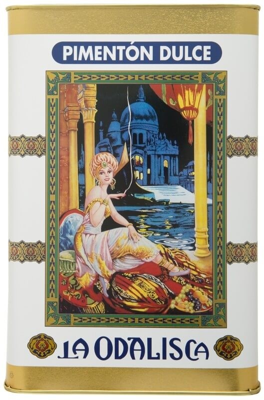 La Odalisca Pimentón Dulce Lata 3 Kg