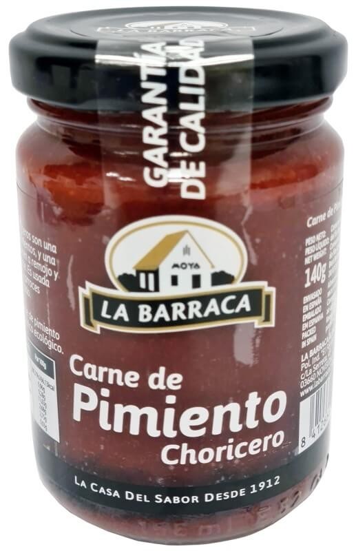La Barraca Carne de Pimiento Choricero 140 g – Sabor Auténtico para Guisos, Salsas y Recetas Tradicionales