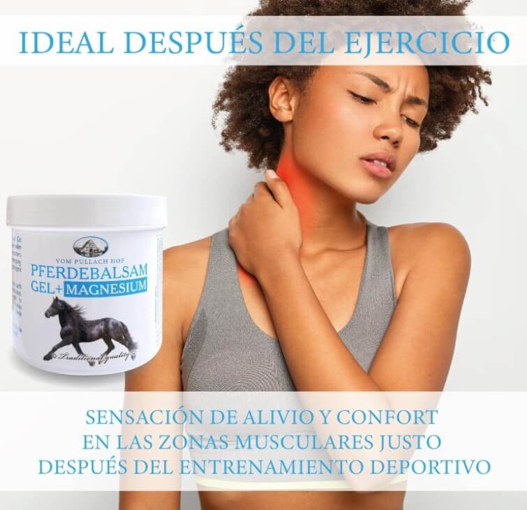 Vom Pullach Hof Pferdebalsam Bálsamo de Caballo Gel + Magnesium 250 ml
