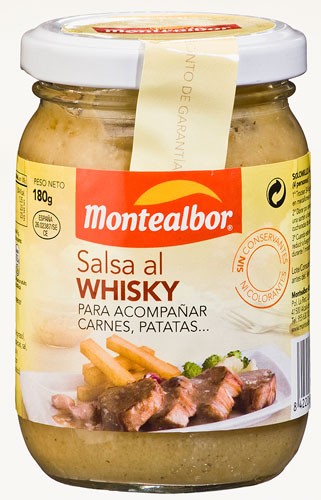 Montealbor Salsa Al Whisky 180 Gr