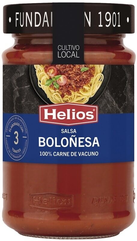 Helios Salsa Fco Boloñesa 380 Gr