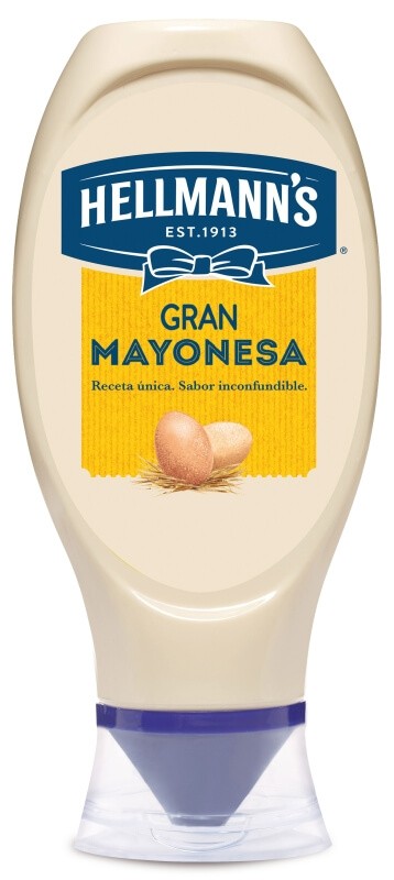 Hellmann's Mayonesa Bocabajo 430 Gr