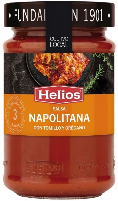Helios Salsa Napolitana Fco 380 Gr