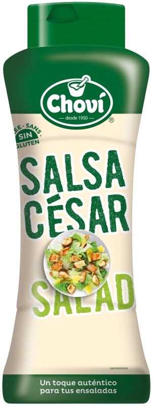Chovi Salsa César Salad 820 g - Sabor y Cremosa Textura para Ensaladas y Platos Especiales