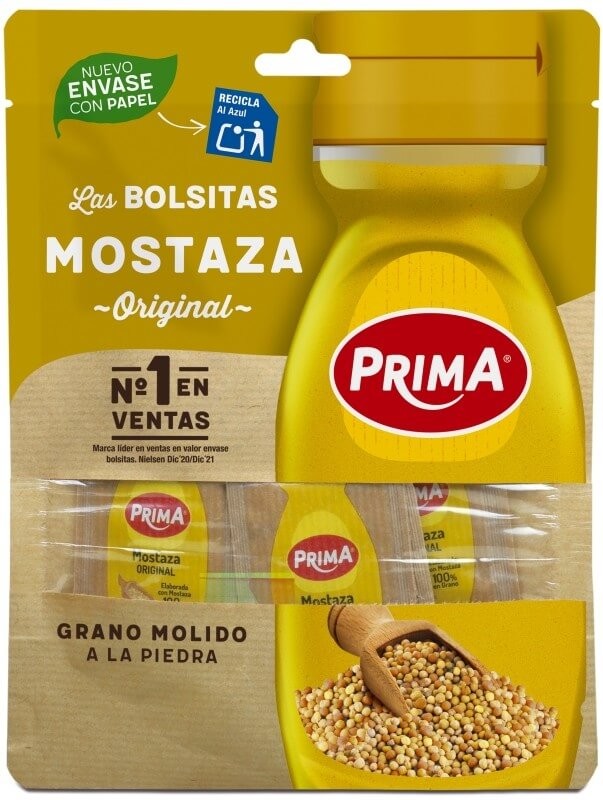 Prima Mostaza Bolsa 12 SB 4 Gr