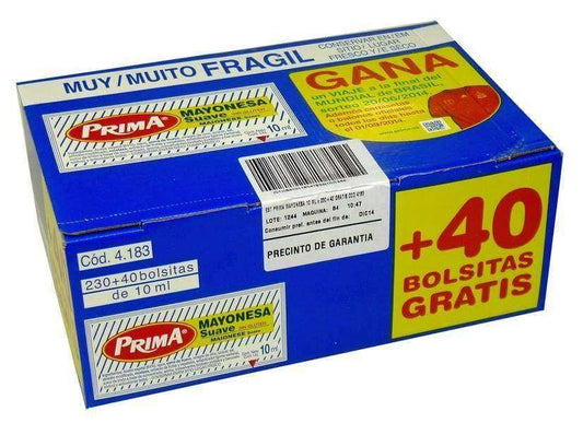 Prima Mayonesa Caja 270 SB 12,60 Gr