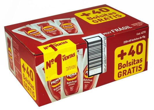 Prima Ketchup Caja 270 SB 12 Gr