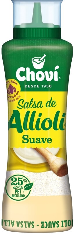Choví Salsa de Allioli Suave 820 Gr