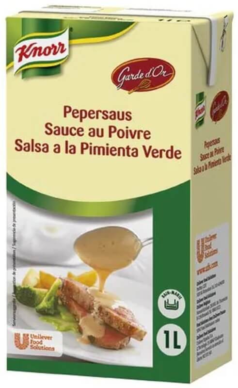 Knor Salsa Pimienta Verde Bick 1 L