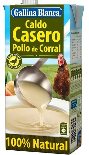 Gallina Blanca Caldo Pollo Gourmet BK 1 L