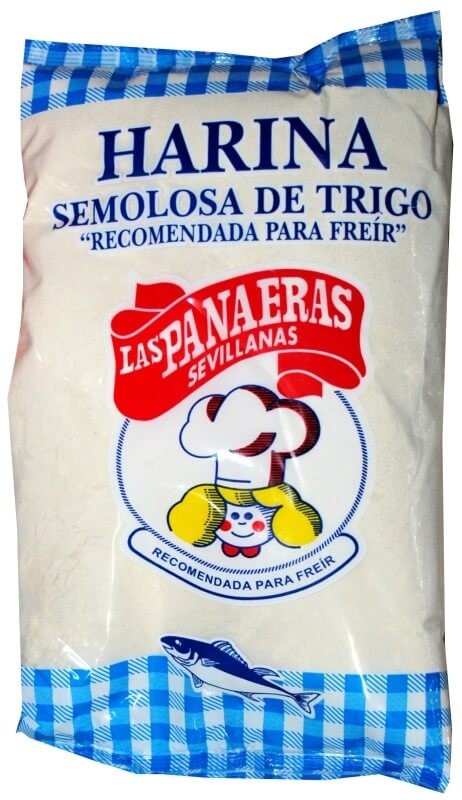 Harina Semolosa de Trigo Las Panaeras Sevillanas 5 kg – Recomendada para Freír