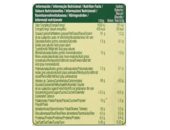 Gullón Diet Nature Sin azúcare doradas al horno 330 gr