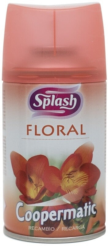 Splash Ambientador Coopermatic Floral Recarga 250 ml - Fragancia Fresca y Floral para Tu Hogar