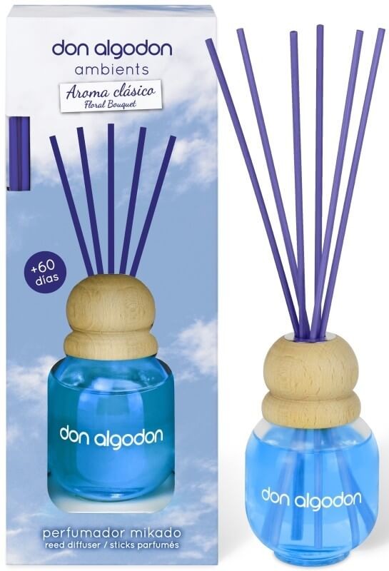 Don Algodon Ambientador Mikado Varita Clasico 60 Ml